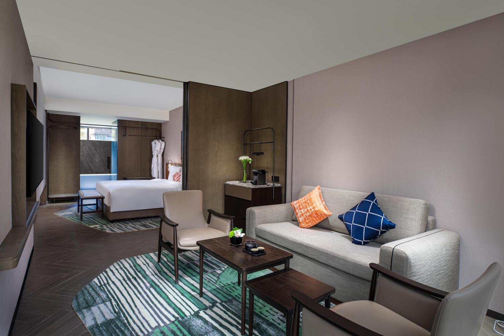 Hotel Indigo Suzhou Yangcheng Lake By Ihg Zewnętrze zdjęcie