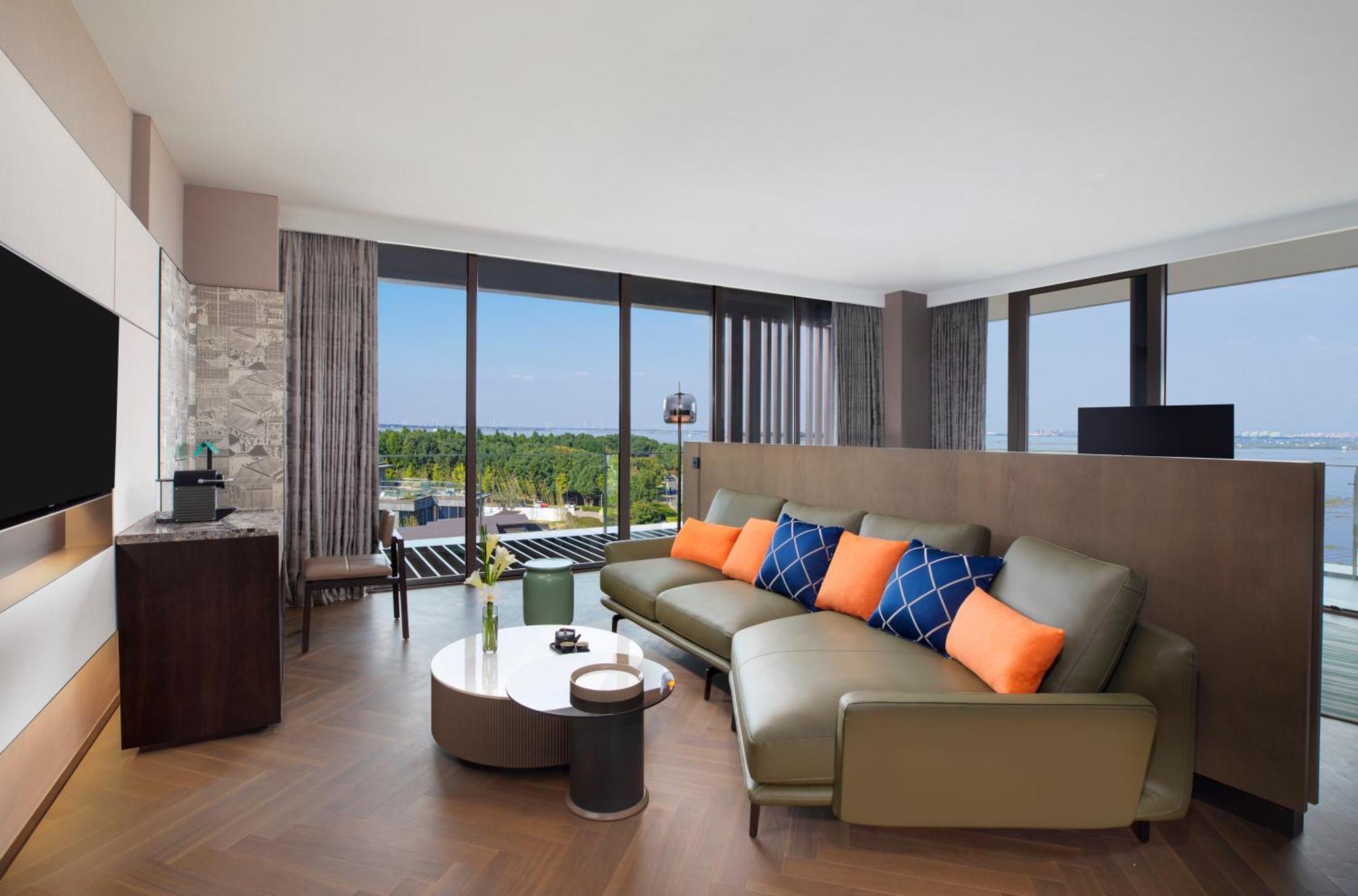 Hotel Indigo Suzhou Yangcheng Lake By Ihg Zewnętrze zdjęcie