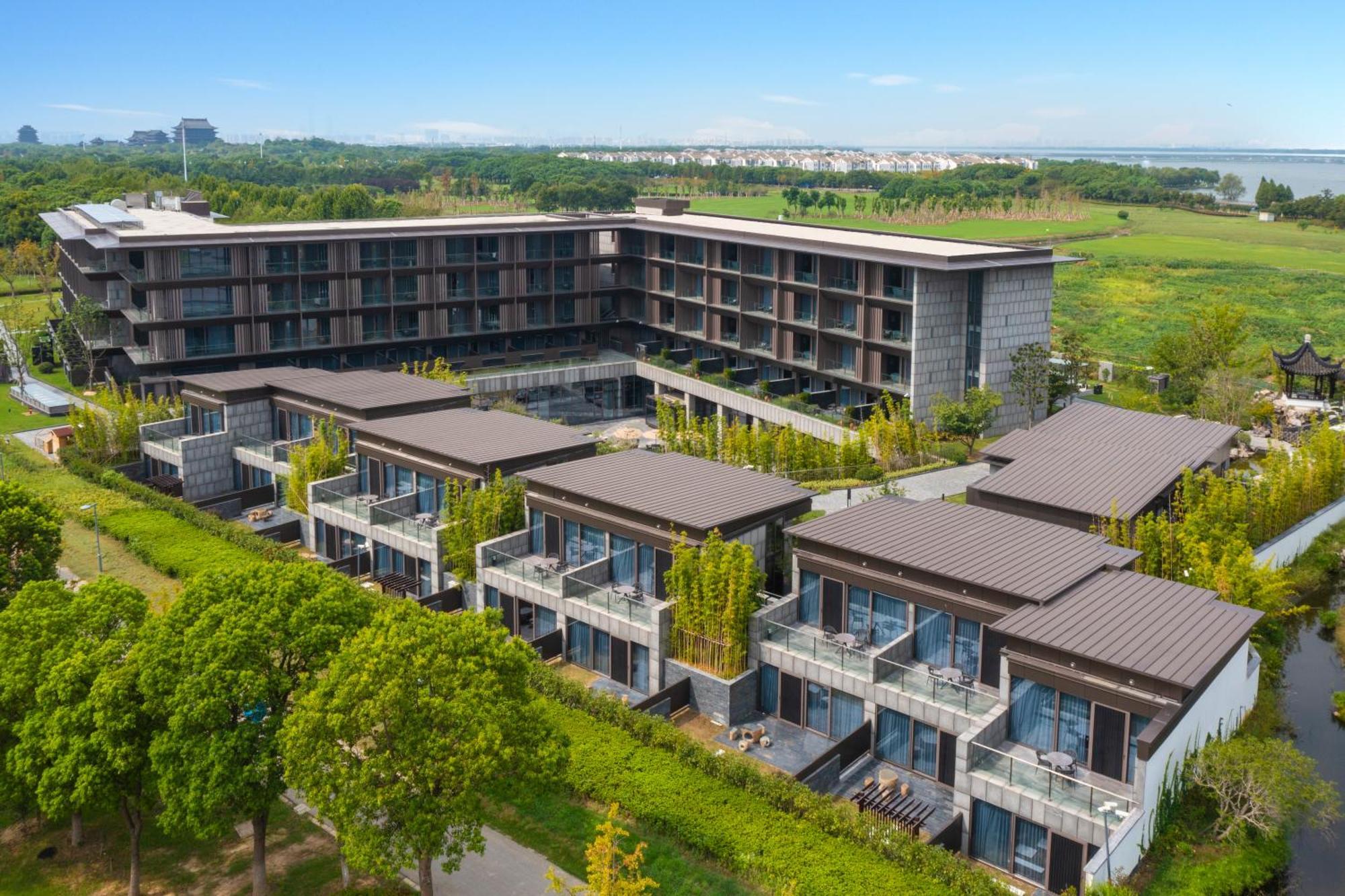 Hotel Indigo Suzhou Yangcheng Lake By Ihg Zewnętrze zdjęcie