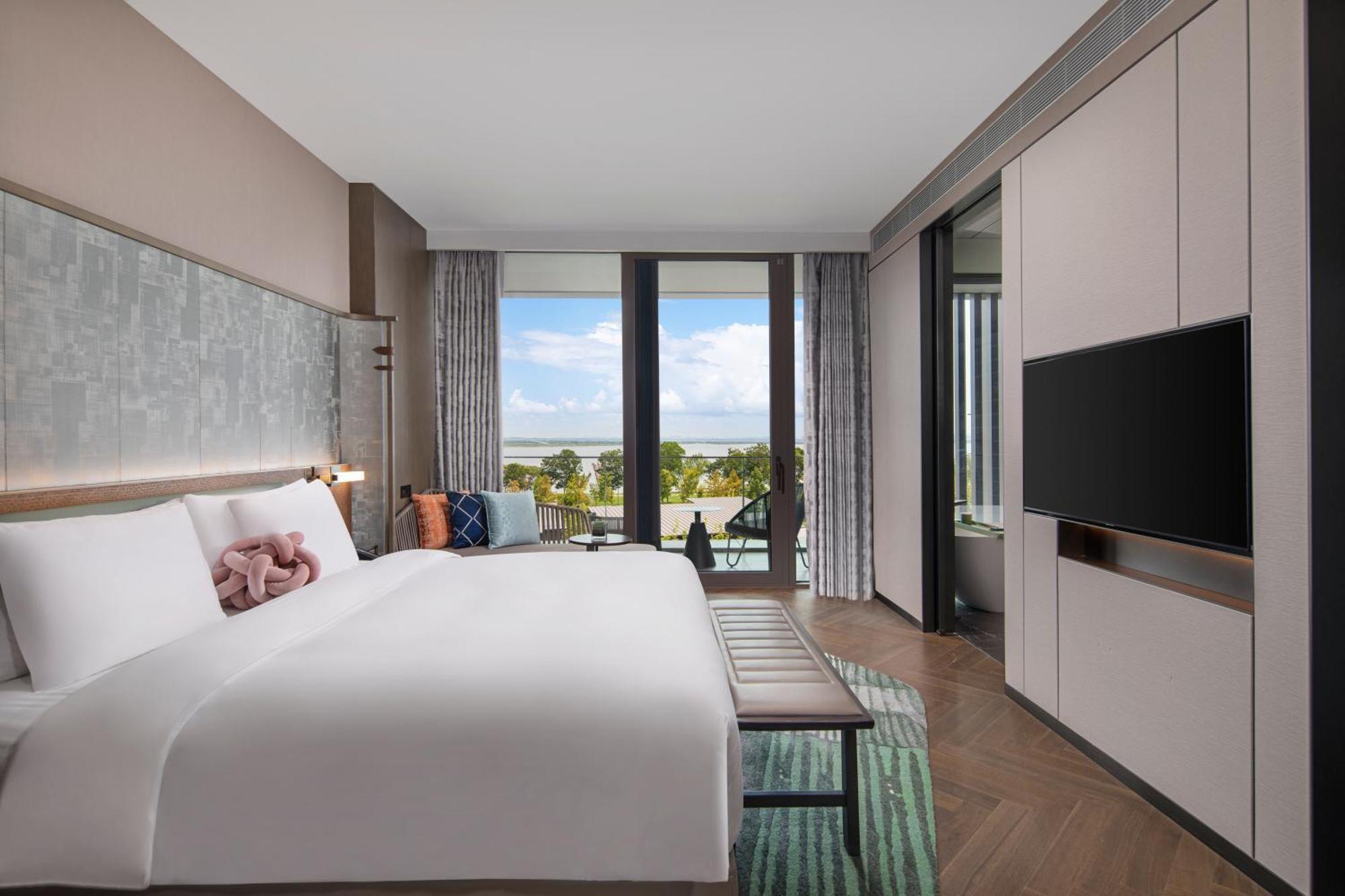 Hotel Indigo Suzhou Yangcheng Lake By Ihg Zewnętrze zdjęcie