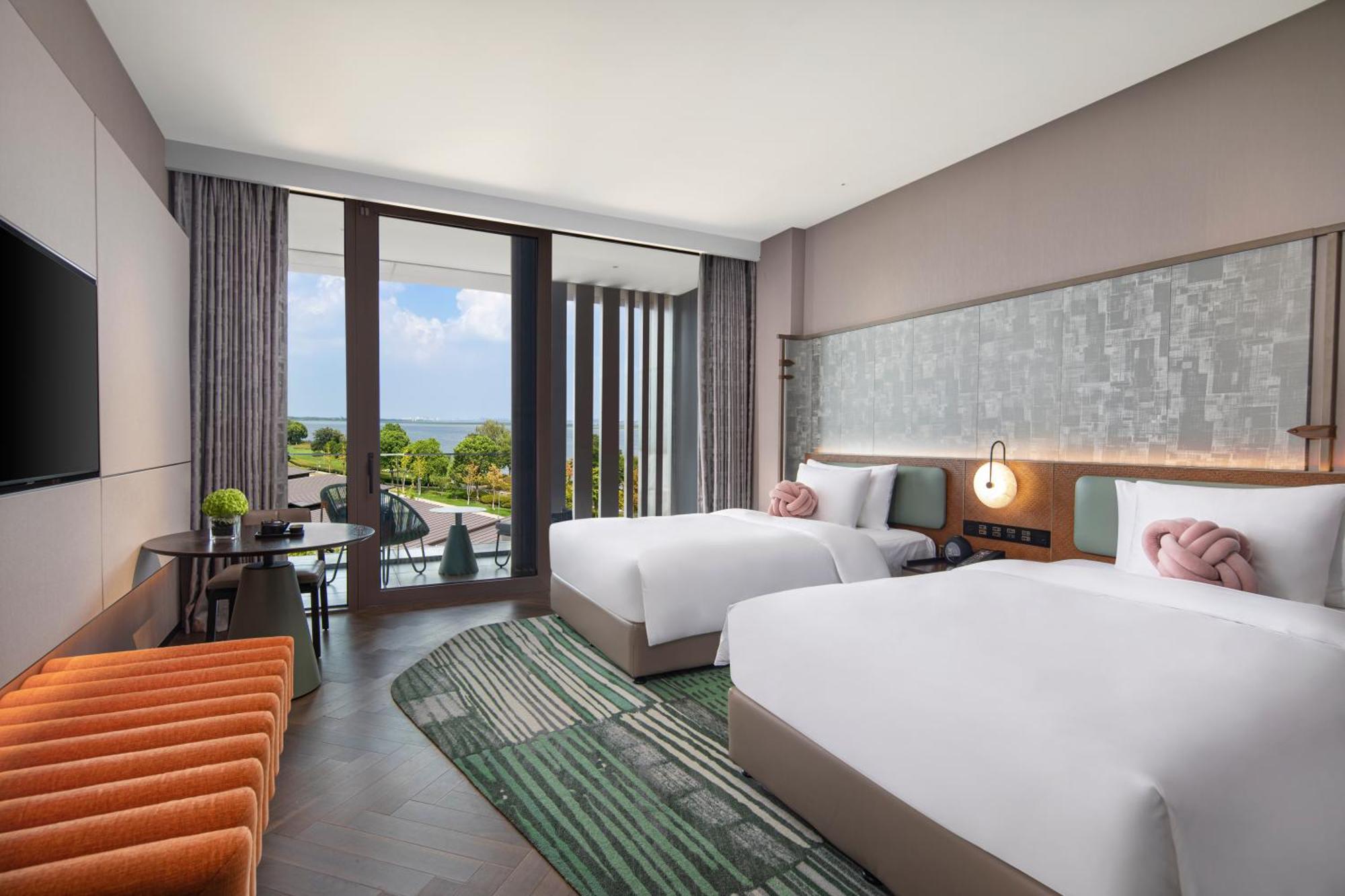 Hotel Indigo Suzhou Yangcheng Lake By Ihg Zewnętrze zdjęcie