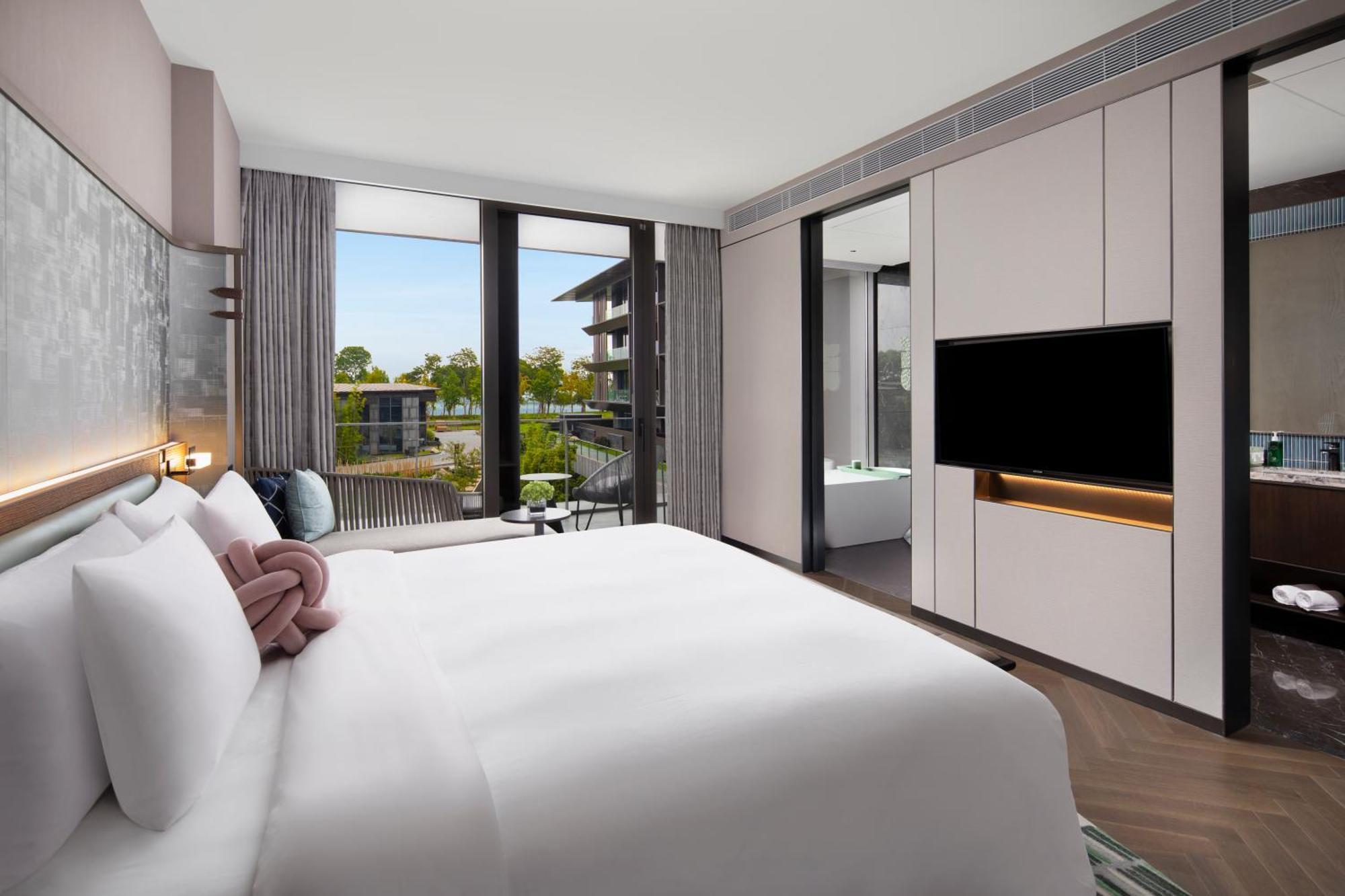Hotel Indigo Suzhou Yangcheng Lake By Ihg Zewnętrze zdjęcie