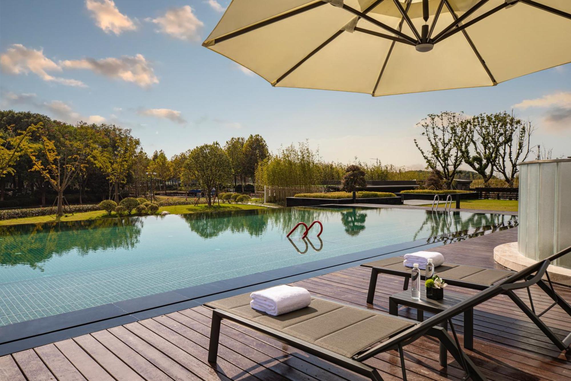 Hotel Indigo Suzhou Yangcheng Lake By Ihg Zewnętrze zdjęcie