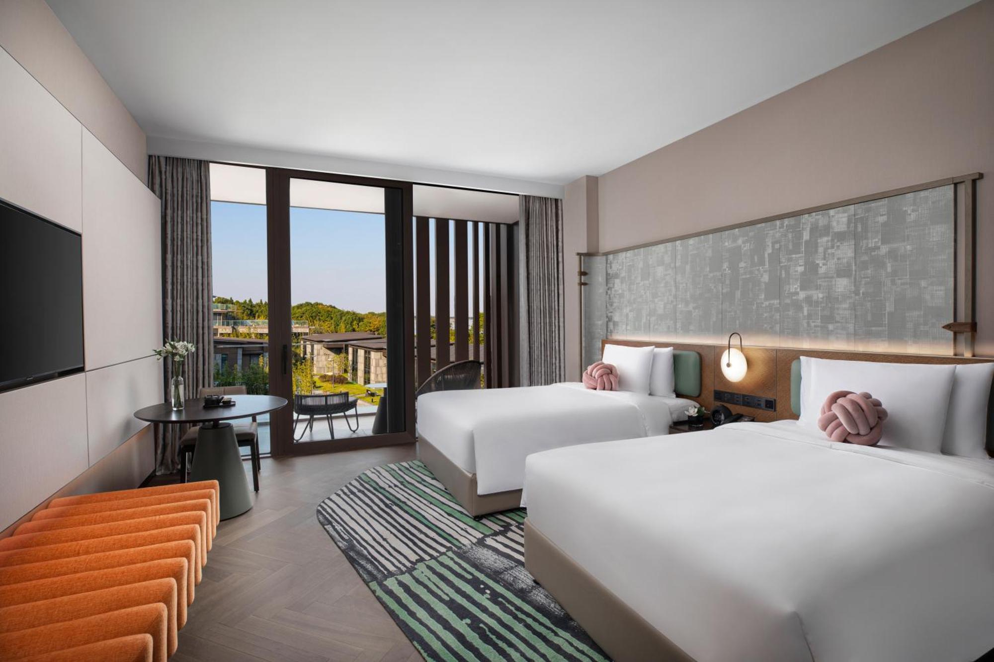 Hotel Indigo Suzhou Yangcheng Lake By Ihg Zewnętrze zdjęcie