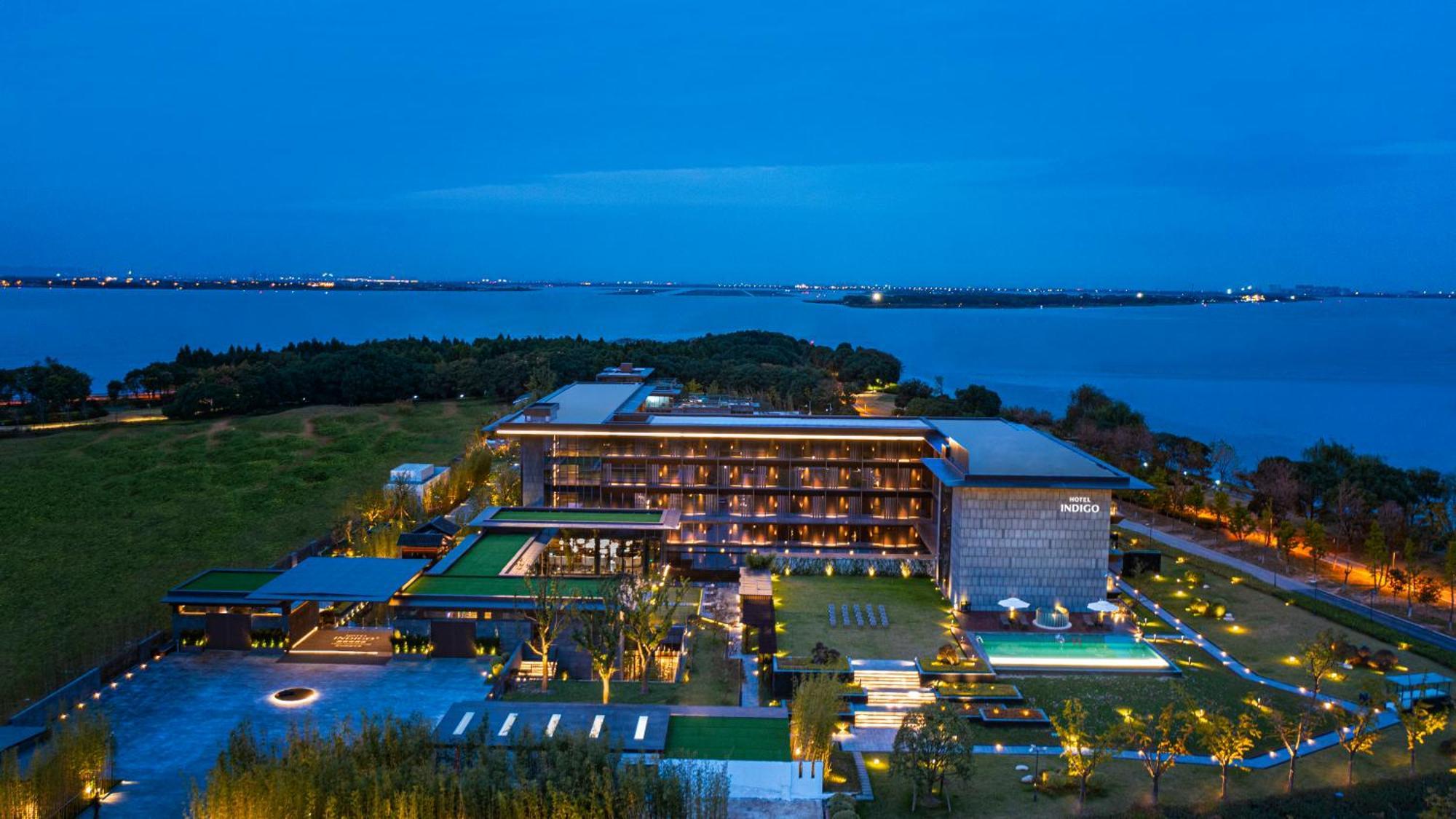 Hotel Indigo Suzhou Yangcheng Lake By Ihg Zewnętrze zdjęcie